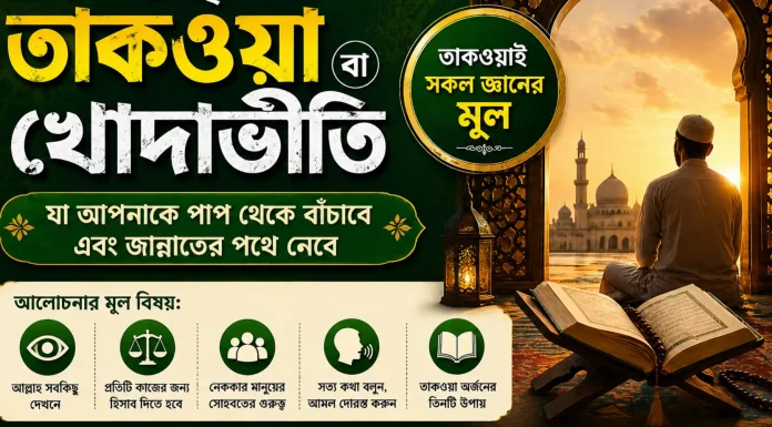 তাকওয়া কী? জীবনের প্রকৃত দিশা ও খাঁটি মুসলমান হওয়ার উপায় তাকওয়া কী? জীবনের প্রকৃত দিশা ও খাঁটি মুসলমান হওয়ার উপায়
