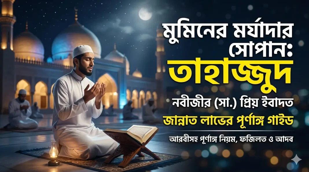 Tahajjud Namajer Niom O Fazilat তাহাজ্জুদ নামাজের নিয়ম ও ফজিলত জান্নাত লাভের গাইড